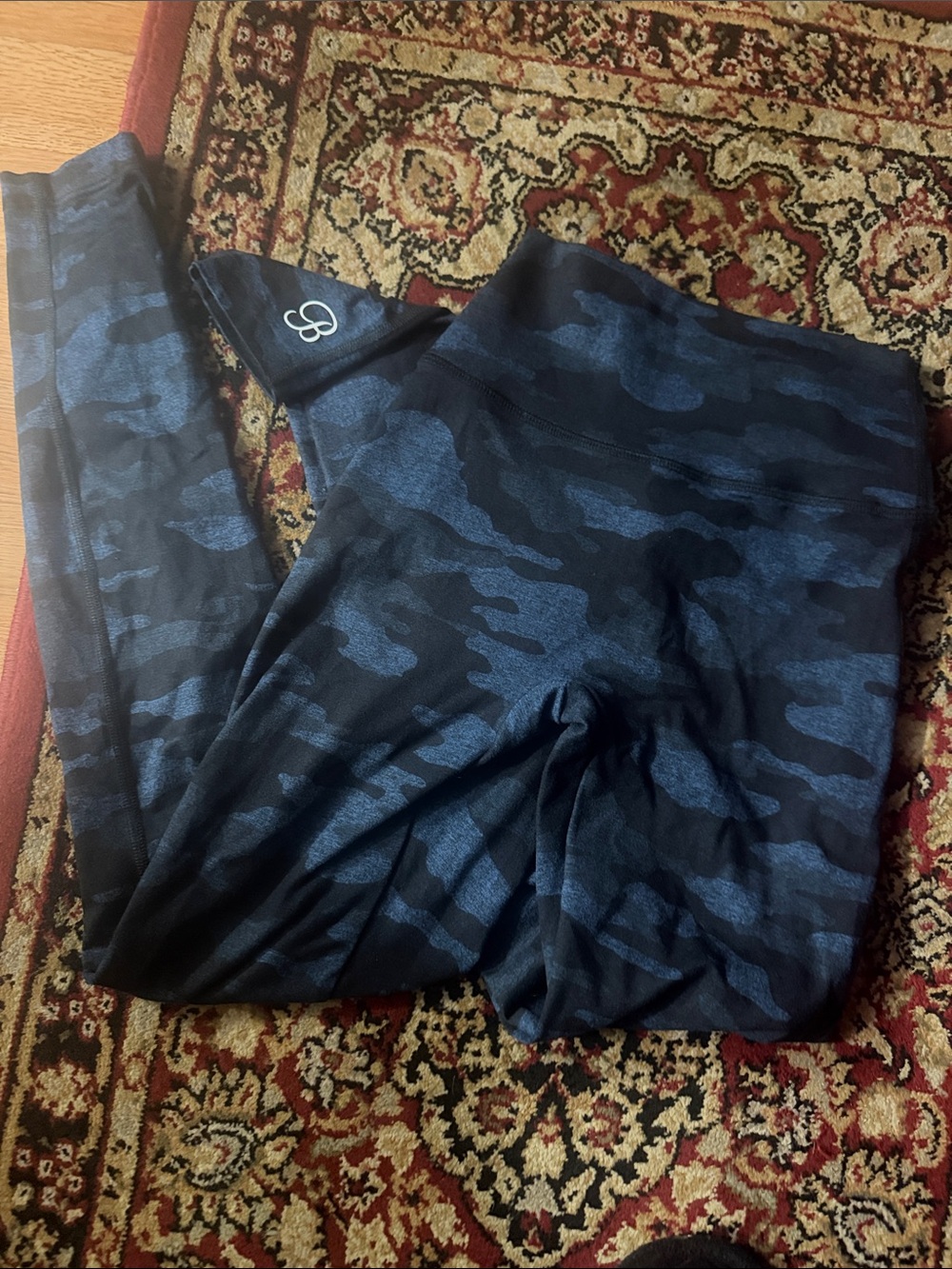 Bombshell sportswear Navy Camo Leggings - Athletic Bottoms